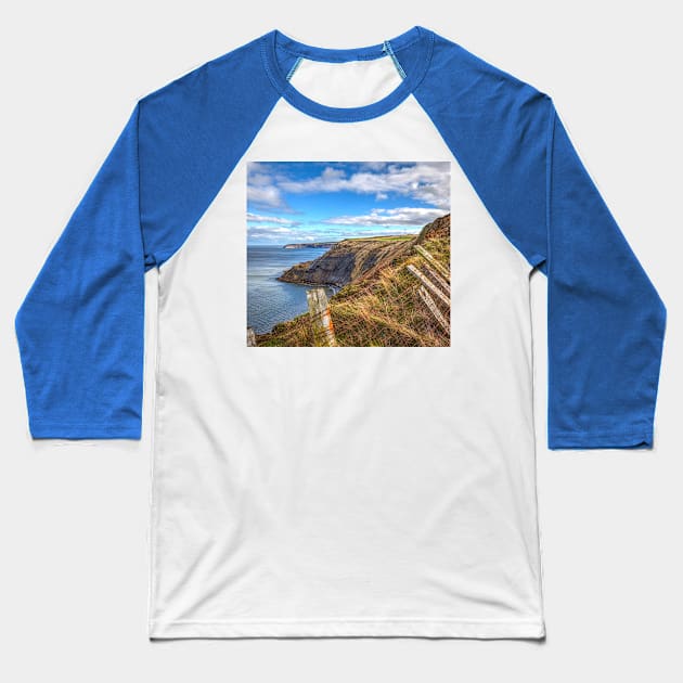 The Cleveland Way, Yorkshire, England Baseball T-Shirt by tommysphotos